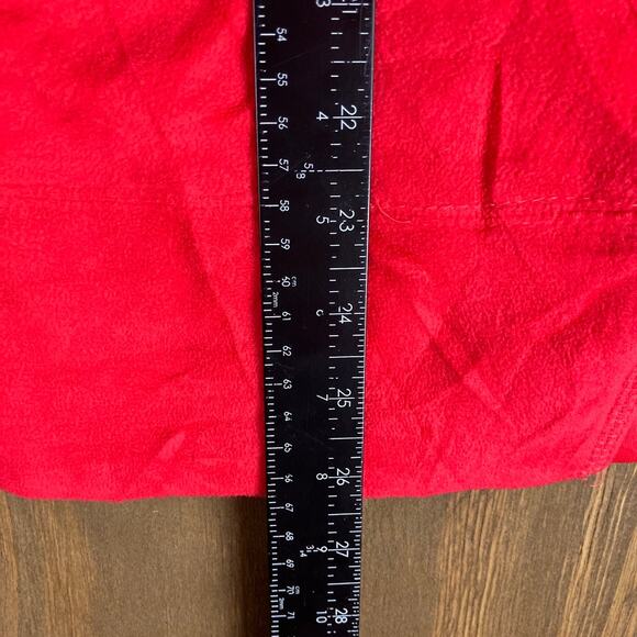 Columbia Womens Vest Jacket Red Fleece Zipped Pockets Full Zip Stretch XL - Picture 9 of 12